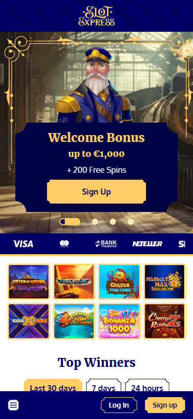 Slot Express Casino Mobile screenshot